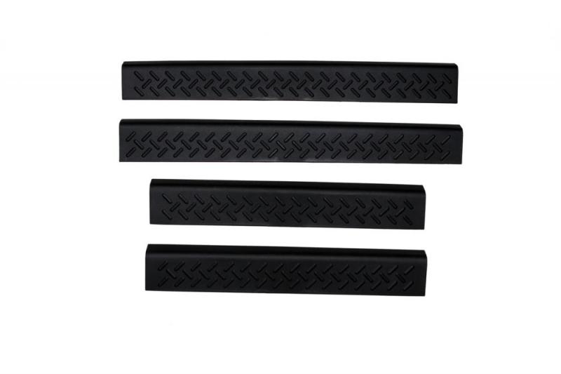 AVS, AVS 99-09 Ford F-250 Supercrew Stepshields Door Sills 4pc - Black