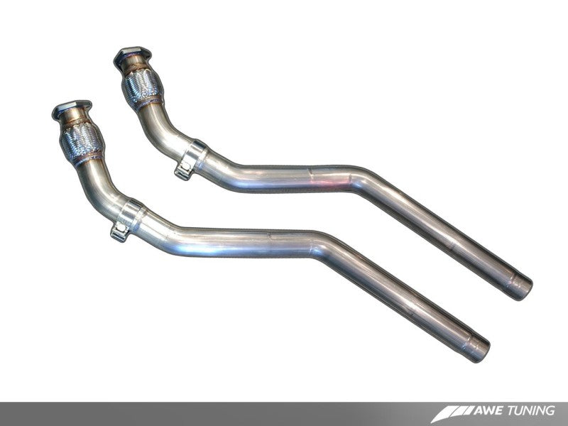 AWE Tuning, AWE Tuning Audi B8 4.2L Non-Resonated Downpipes for RS5