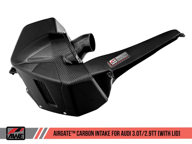 AWE Tuning, AWE Tuning Audi B9/B9.5 S4/S5/RS5 3.0T Carbon Fiber AirGate Intake w/ Lid