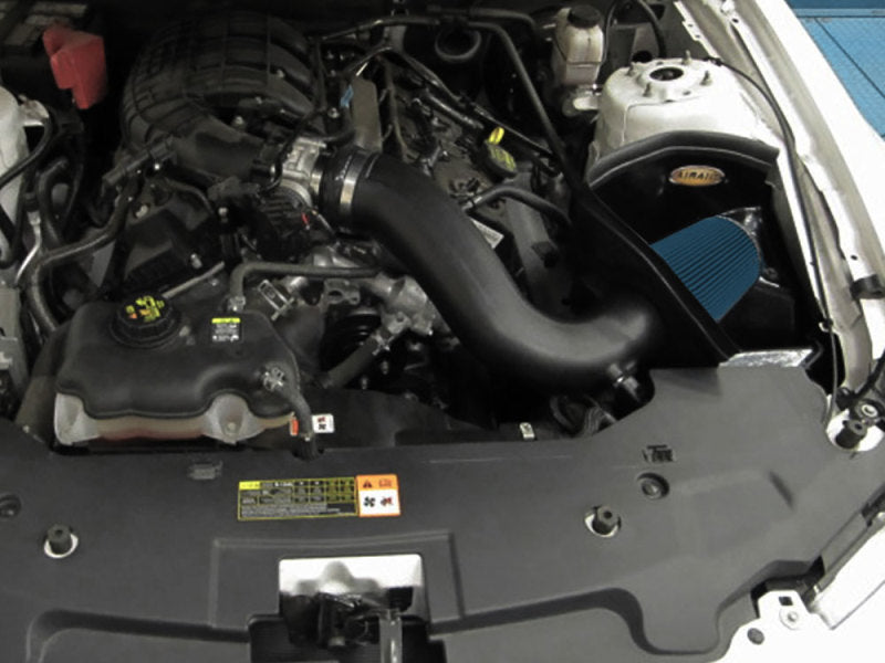 Airaid, Airaid 11-14 Ford Mustang 3.7L V6 MXP Intake System w/ Tube (Dry / Blue Media)