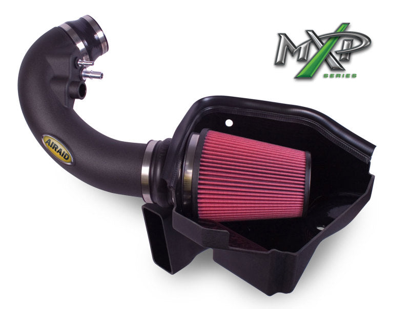 Airaid, Airaid 11-14 Ford Mustang GT 5.0L Race Only (No MVT) MXP Intake System w/ Tube (Oiled / Red Media)
