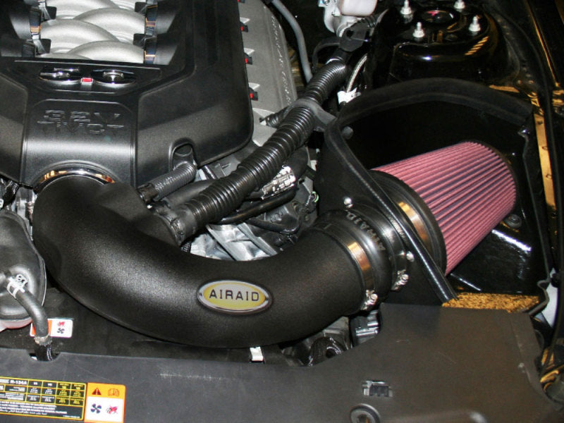 Airaid, Airaid 11-14 Ford Mustang GT 5.0L Race Only (No MVT) MXP Intake System w/ Tube (Oiled / Red Media)