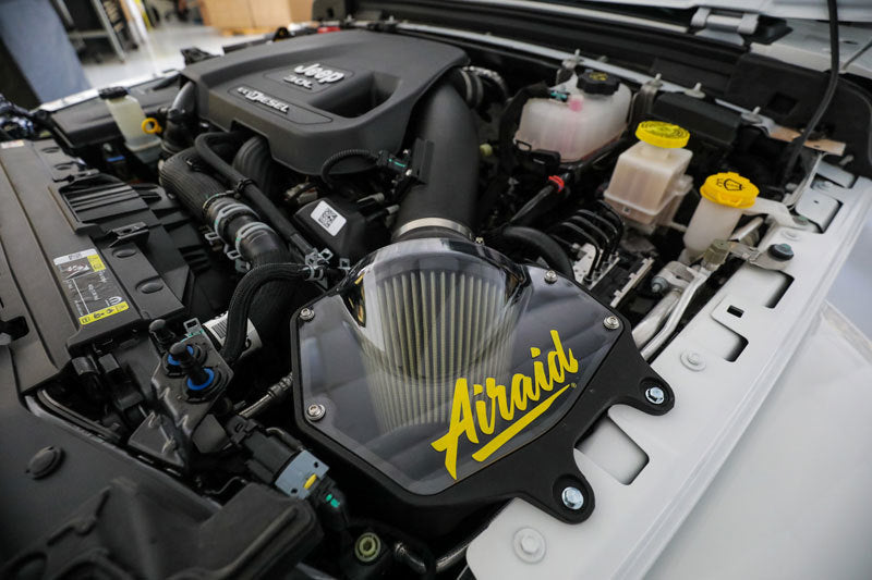 Airaid, Airaid 20-21 Jeep Wrangler V6-3.0L DSL Performance Air Intake System - Hardware Included