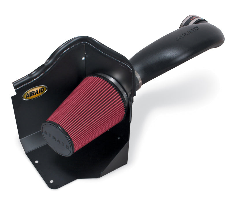 Airaid, Airaid 2006 Chevy 4.8/5.3/6.0 (w/ Elec Fan/High Hood) CAD Intake System w/ Tube (Oiled / Red Media)