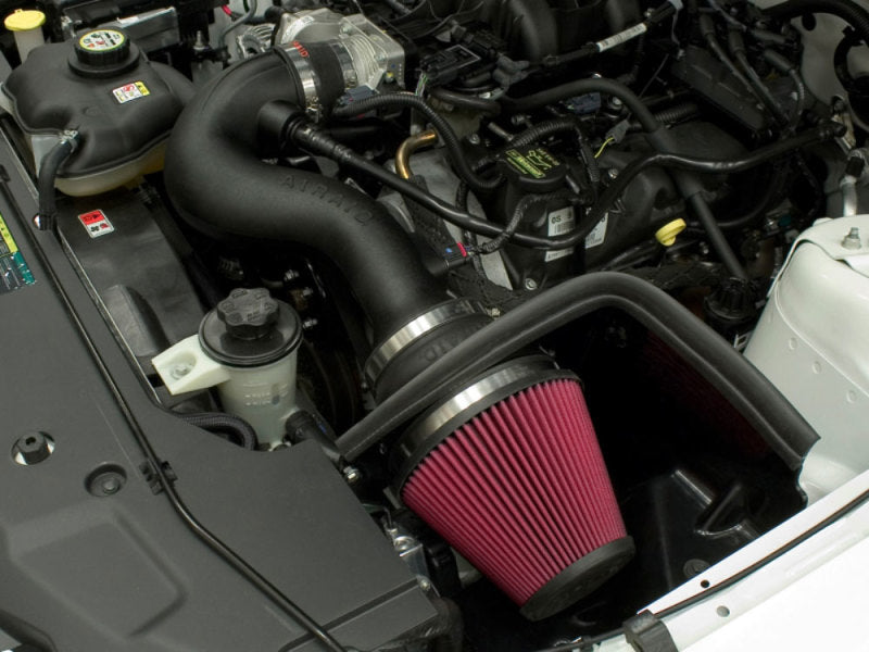 Airaid, Airaid 2010 Ford Mustang 4.0L MXP Intake System w/ Tube (Dry / Red Media)