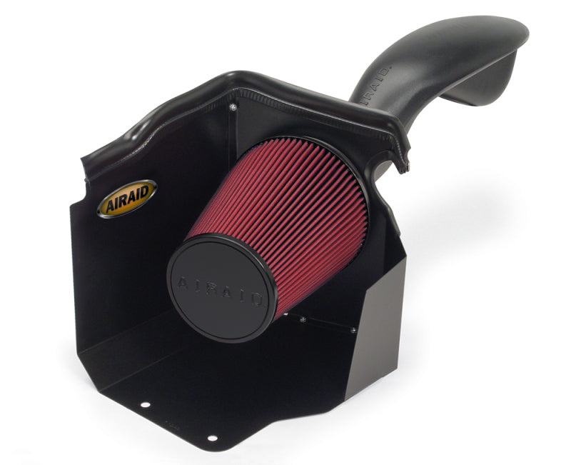 Airaid, Airaid 99-06 Chevy Silverado 4.8/5.3/6.0L (w/Low Hood) CAD Intake System w/ Tube (Dry / Red Media)