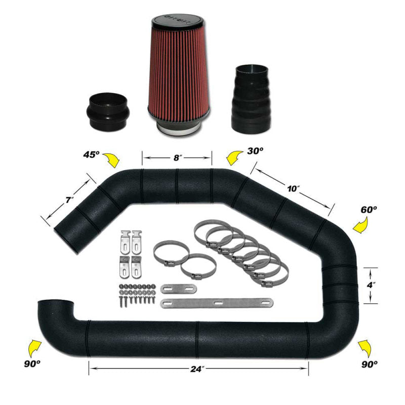 Airaid, Airaid U-Build-It - Universal 4in Master Kit I w/700-470 (9in) Filter