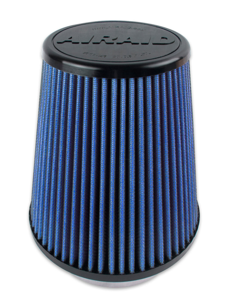 Airaid, Airaid Universal Air Filter - Cone 4 x 7 x 4 5/8 x 7 w/ Short Flange - Blue SynthaMax