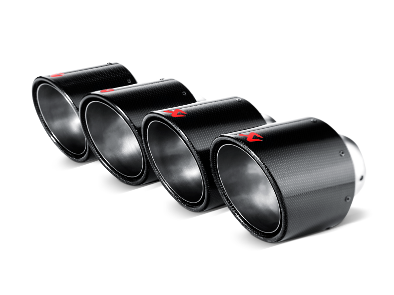 Akrapovic, Akrapovic 06-13 Chevrolet Corvette ZO6/ZR1 (C6) Tail Pipe Set (Carbon 125 mm)