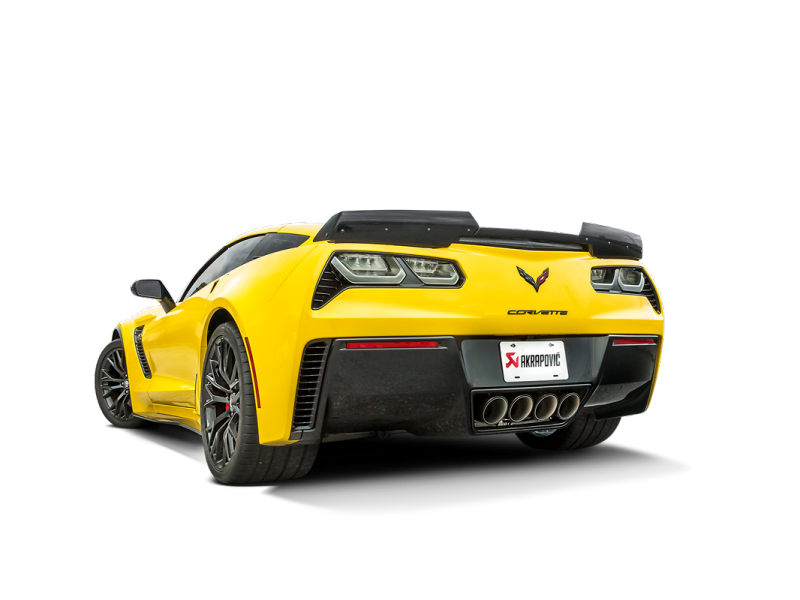 Akrapovic, Akrapovic 14-17 Chevrolet Corvette Z06 (C7) Slip-On Line (Titanium) w/ Carbon Tips