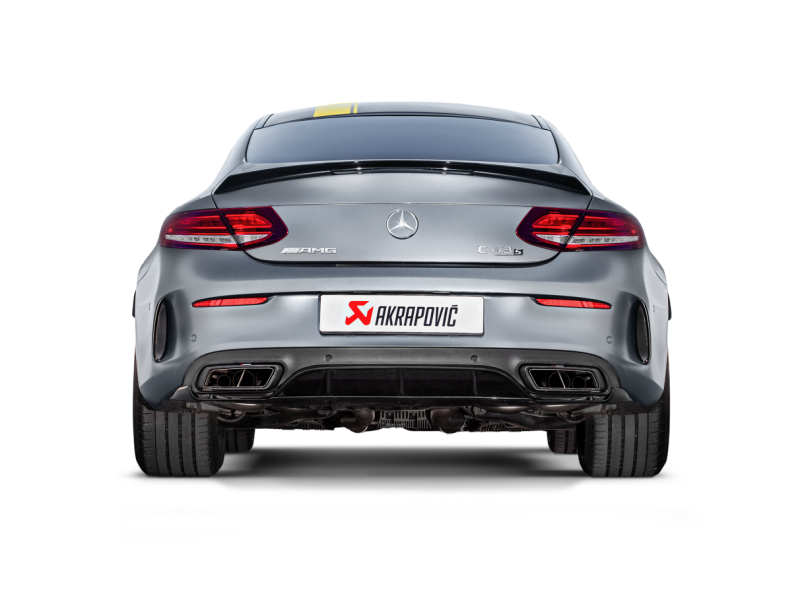 Akrapovic, Akrapovic 16-17 AMG C63 Coupe Evolution Line Cat Back (Titanium) w/ Carbon Tips (Req. Link Pipe)