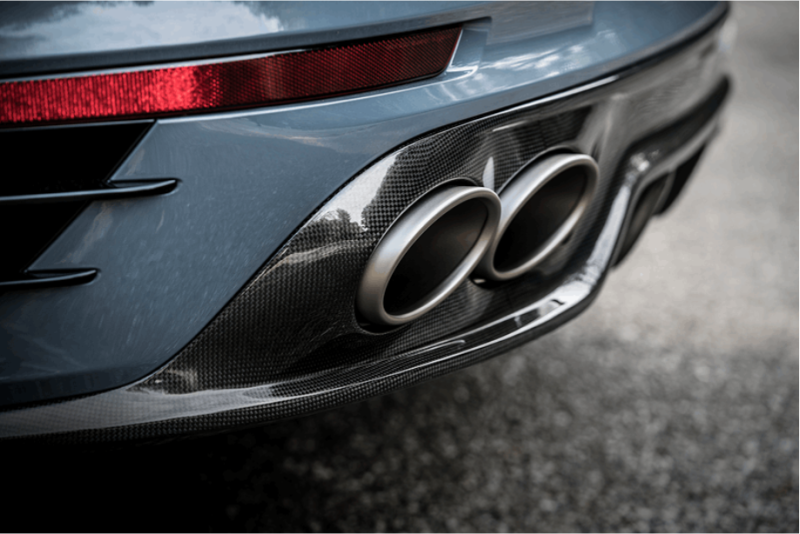 Akrapovic, Akrapovic 16-17 Porsche 911 Turbo/Turbo S (991.2) Rear Carbon Fiber Diffuser - High Gloss