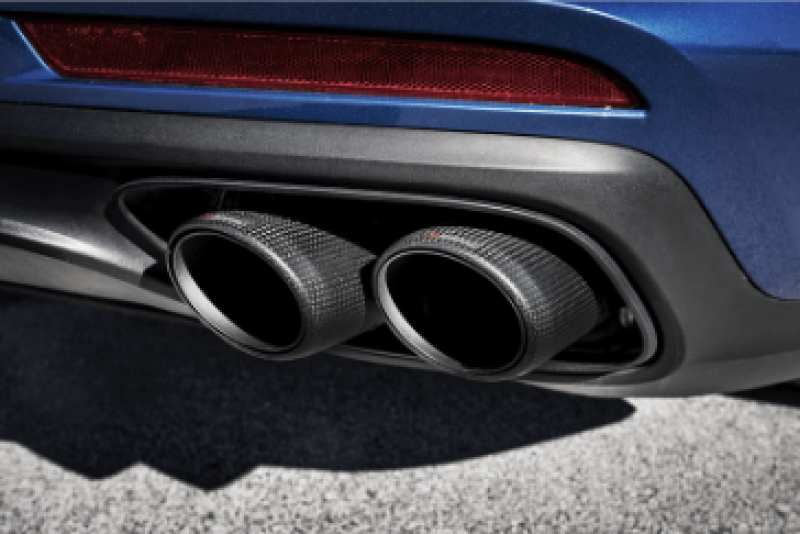 Akrapovic, Akrapovic 17-18 Porsche Panamera Turbo Tail Pipe Set (Carbon)