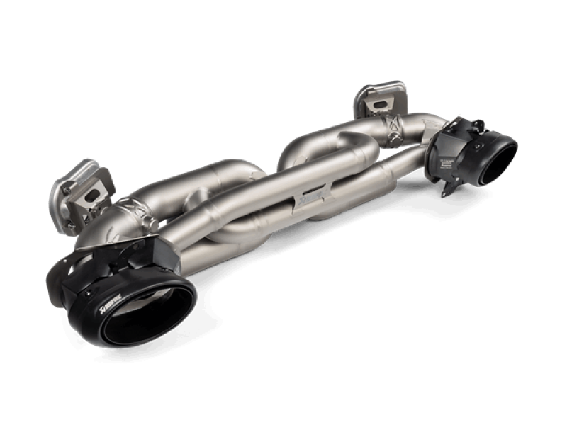 Akrapovic, Akrapovic 20-21 Porsche 911 Turbo/Turbo S (992) Slip-On Race Line (Titanium) (Req Tips)