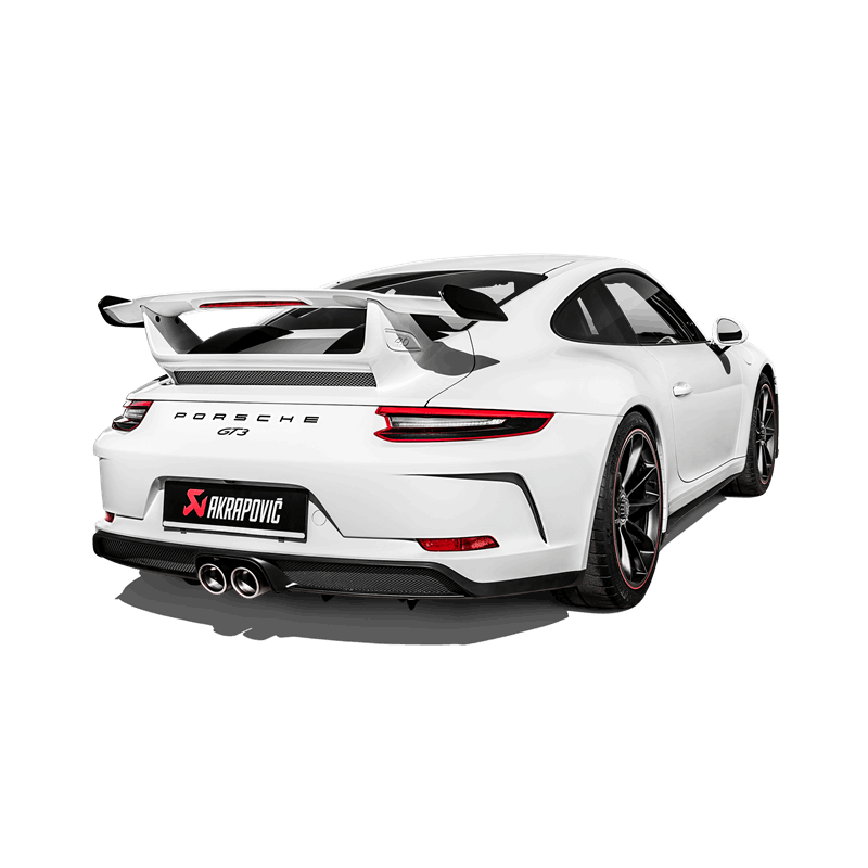 Akrapovic, Akrapovic 2018 Porsche 911 GT3 (991.2) Slip-On Race Line (Titanium) w/Header/Tail Pipes