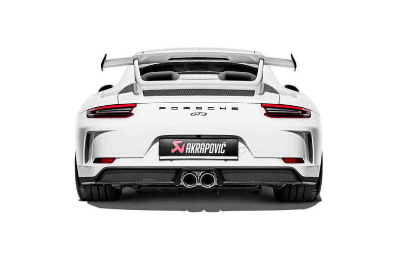 Akrapovic, Akrapovic 2018 Porsche 911 GT3 (991.2) Slip-On Race Line (Titanium) w/Header/Tail Pipes