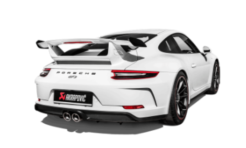 Akrapovic, Akrapovic 2018 Porsche 911 GT3 (991.2) Slip-On Race Line (Titanium) w/o Tail Pipe Set