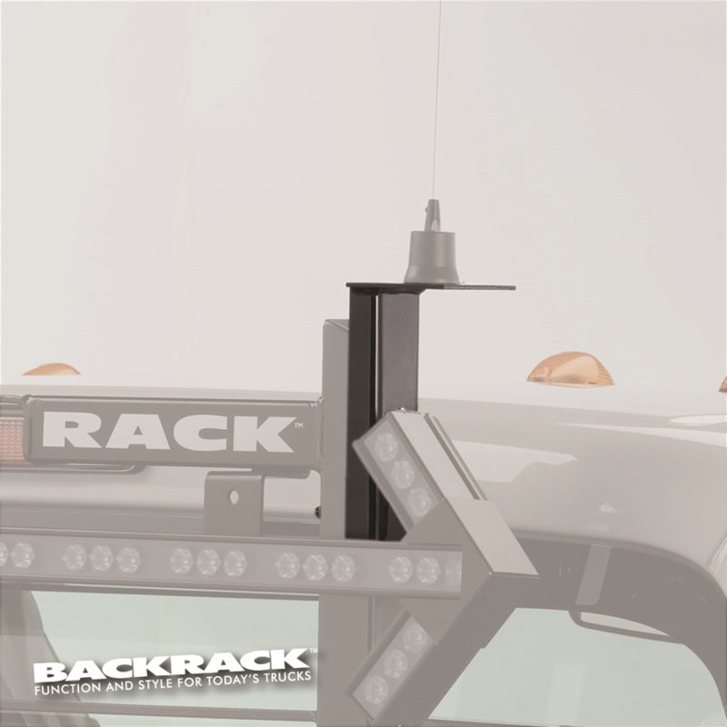 BackRack, BackRack Antenna Bracket 3.50in Square with 7/8in Hole