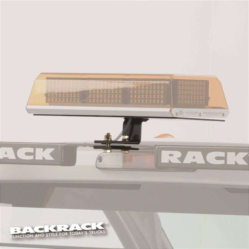 BackRack, BackRack Light Bracket 16in x 7in Base Center Mount