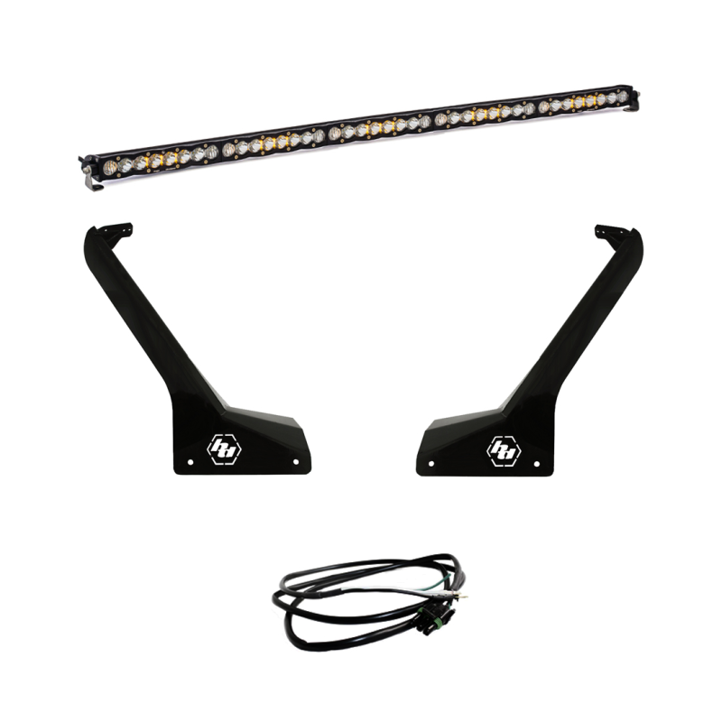 Baja Designs, Baja Designs Jeep JL/JT Roof Bar LED Light Kit 50in S8 w/Upfitter