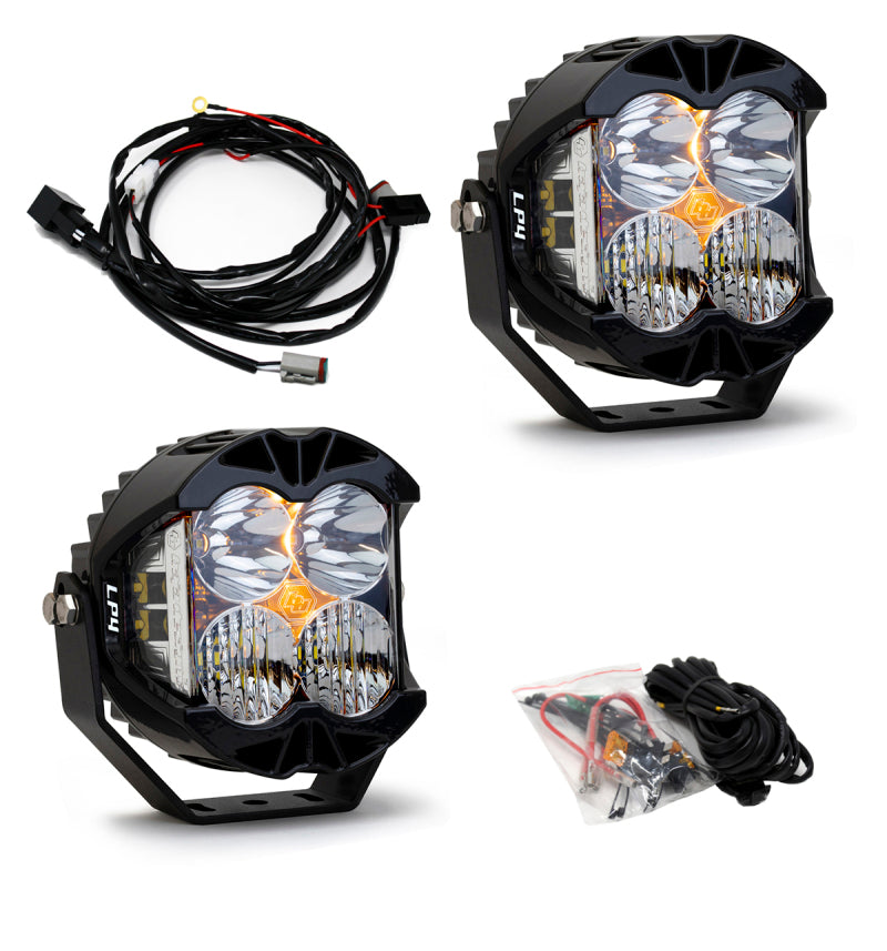 Baja Designs, Baja Designs LP4 Pro Driving/Combo LED - Clear (Pair)