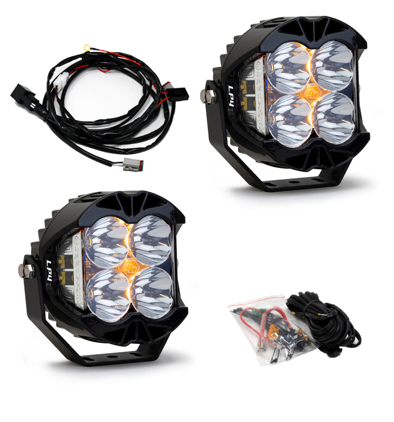 Baja Designs, Baja Designs LP4 Pro Spot LED - Clear (Pair)