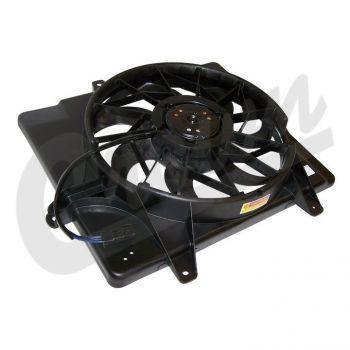 Crown Automotive, Crown Automotive - Plastic Black Cooling Fan Module - 5017407AB