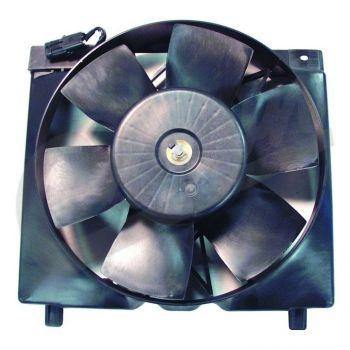 Crown Automotive, Crown Automotive - Plastic Black Cooling Fan Module - 52005748