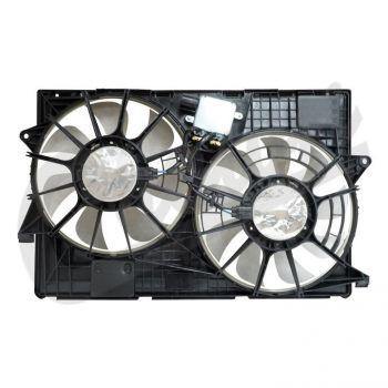 Crown Automotive, Crown Automotive - Plastic Black Cooling Fan Module - 52014621AE