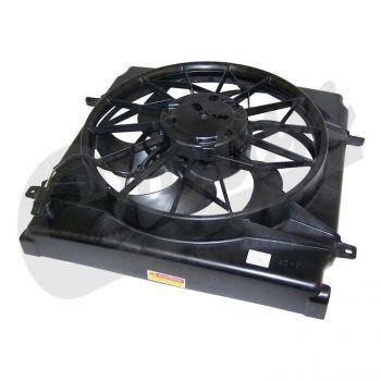 Crown Automotive, Crown Automotive - Plastic Black Cooling Fan Module - 55037659AA