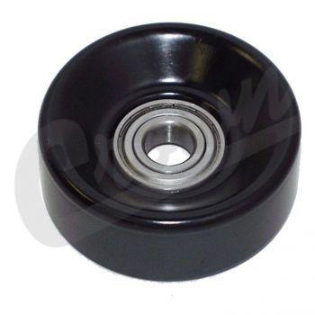 Crown Automotive, Crown Automotive - Plastic Black Drive Belt Idler Pulley - 53009508