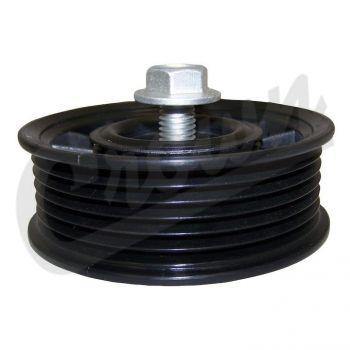 Crown Automotive, Crown Automotive - Plastic Black Drive Belt Idler Pulley - 53010228AB