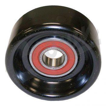 Crown Automotive, Crown Automotive - Plastic Black Drive Belt Idler Pulley - 53032645AA