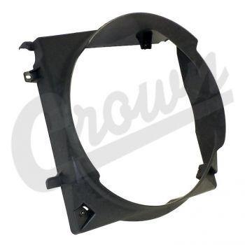 Crown Automotive, Crown Automotive - Plastic Black Fan Shroud - 52080127AA