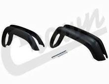 Crown Automotive, Crown Automotive - Plastic Black Fender Flare Kit - 5FWKMT