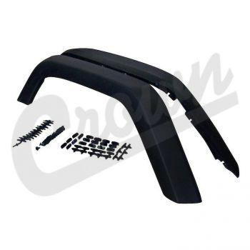 Crown Automotive, Crown Automotive - Plastic Black Fender Flare Set - 5KFKRR