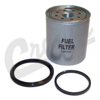 Crown Automotive, Crown Automotive - Plastic Black Fuel Filter - 52128698AA