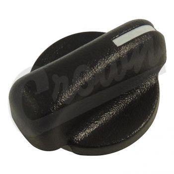 Crown Automotive, Crown Automotive - Plastic Black HVAC Control Knob - 5011218AC