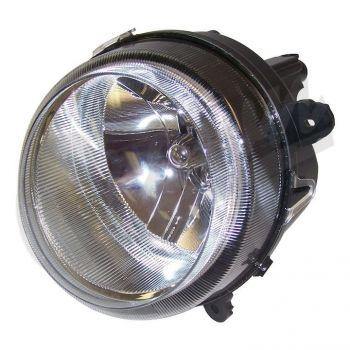 Crown Automotive, Crown Automotive - Plastic Black Headlight - 5303843AB