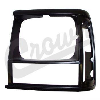 Crown Automotive, Crown Automotive - Plastic Black Headlight Bezel - 55034075