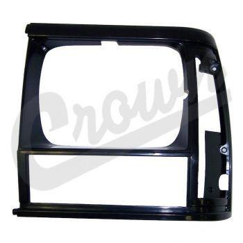 Crown Automotive, Crown Automotive - Plastic Black Headlight Bezel - 55054931