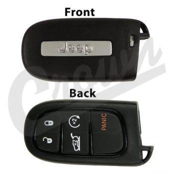 Crown Automotive, Crown Automotive - Plastic Black Key Fob - 68141580AF