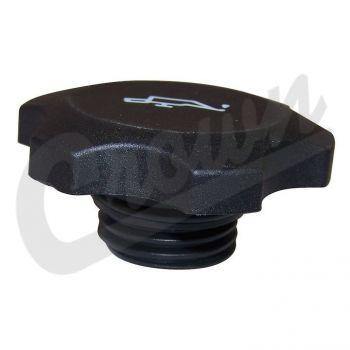 Crown Automotive, Crown Automotive - Plastic Black Oil Filler Cap - 4777536