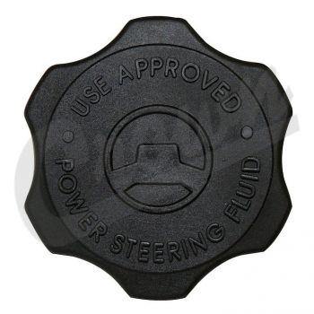 Crown Automotive, Crown Automotive - Plastic Black Power Steering Reservoir Cap - 68053132AA