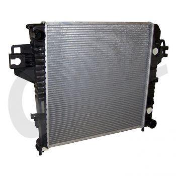 Crown Automotive, Crown Automotive - Plastic Black Radiator - 52080118AA