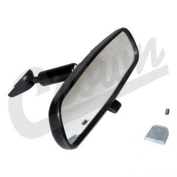 Crown Automotive, Crown Automotive - Plastic Black Rearview Mirror - 55156172AA