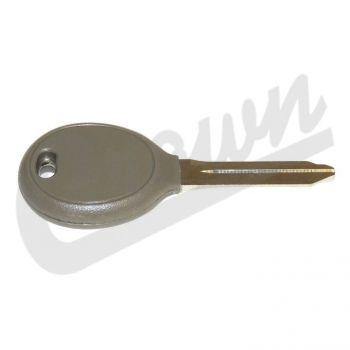 Crown Automotive, Crown Automotive - Plastic Gray Key Blank - 5143553AA