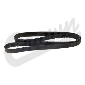 Crown Automotive, Crown Automotive - Rubber Black Accessory Drive Belt - 4060882