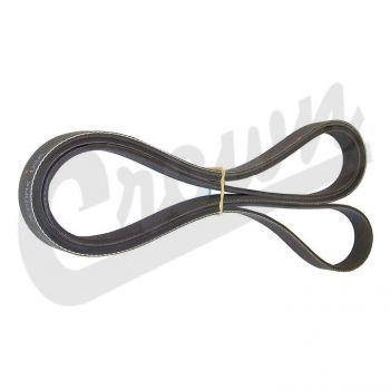 Crown Automotive, Crown Automotive - Rubber Black Accessory Drive Belt - 4593684AA