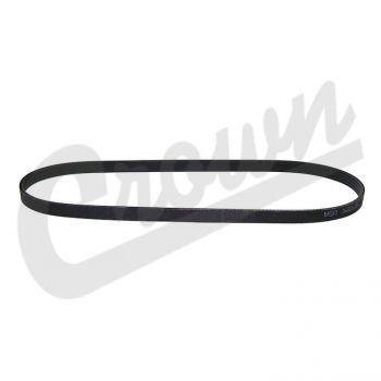 Crown Automotive, Crown Automotive - Rubber Black Accessory Drive Belt - 4668180